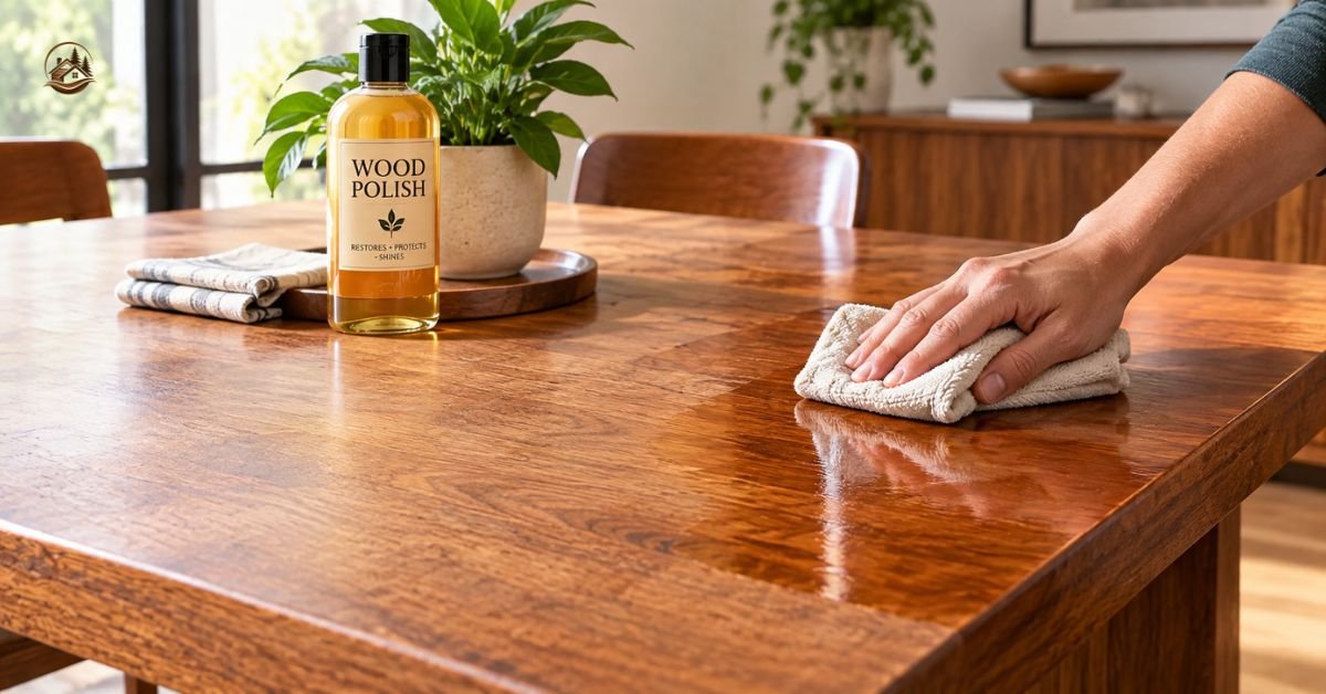 Apply Wood Polish When Needed