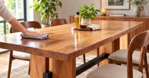 How to Keep Your Wooden Dining Table Looking New