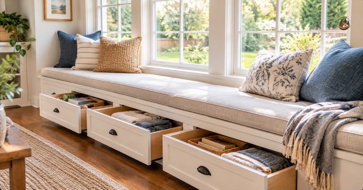 Window Seat with Storage